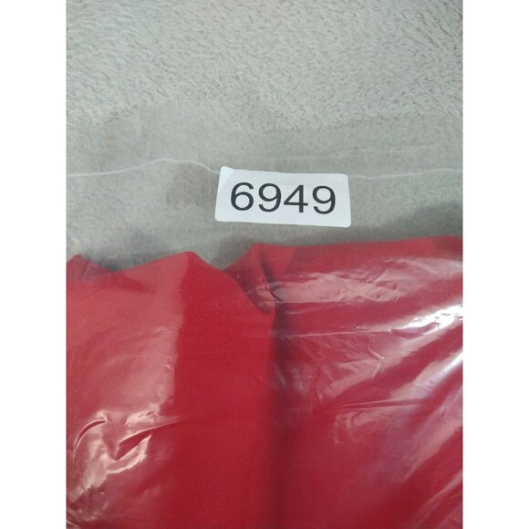 Ralph Lauren Pants Womens 8 Red Flared Leg Mid Rise Stretch Trouser Career - Picture 8 of 8